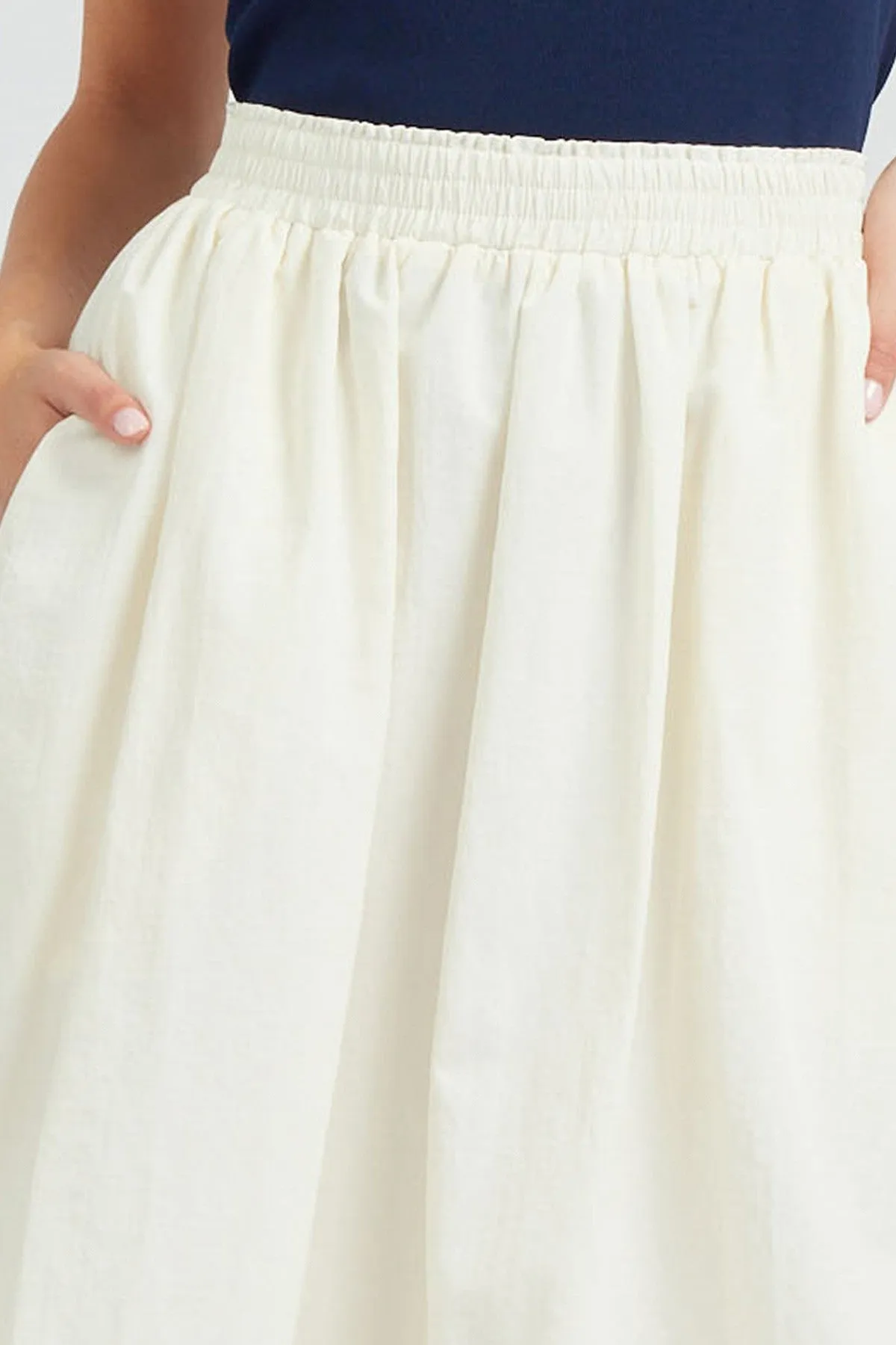 Balloon Midi Skirt