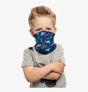 Cooling Neck Gaiter/Balaclava/Magic Scarf Headband & Face Mask For Kids (Aliens)