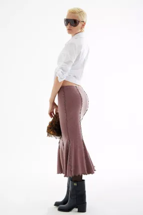 FRV Pink triko midi skirt - Indian Trail