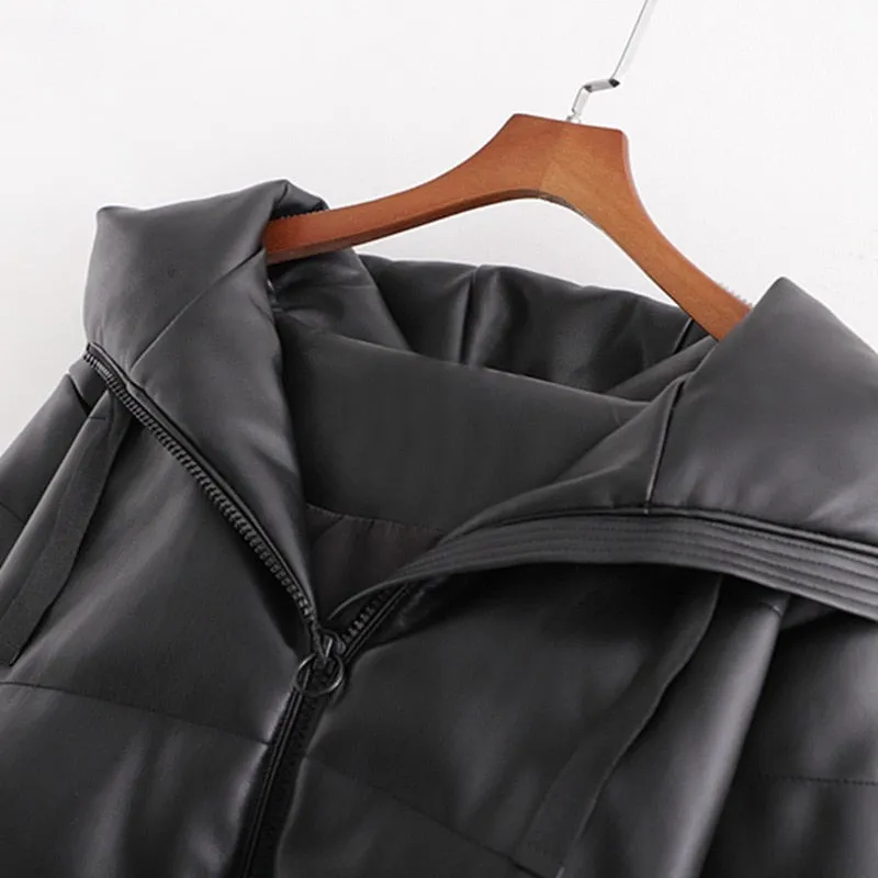 Jakne Leather Parka
