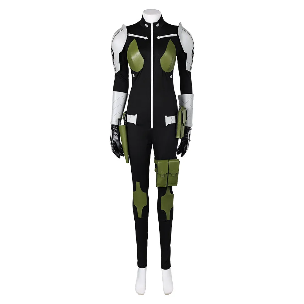 Kaiju No. 8 Mina Ashiro Kikoru Shinomiya Defense Force Jumpsuit Outfits Halloween Cosplay Costume