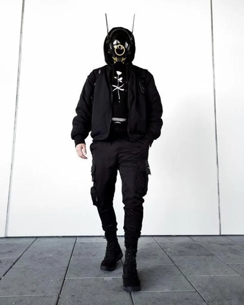 Metaverse Shock Futuristic LED Cyberpunk Helmet Mask