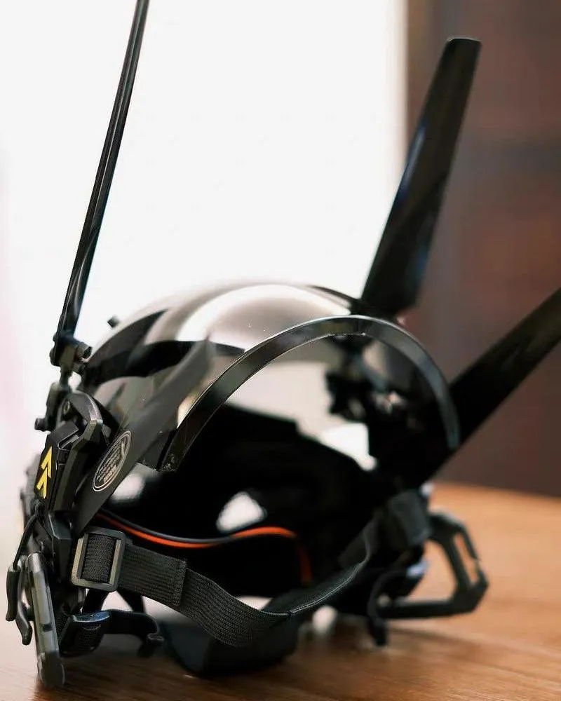 Metaverse Shock Futuristic LED Cyberpunk Helmet Mask
