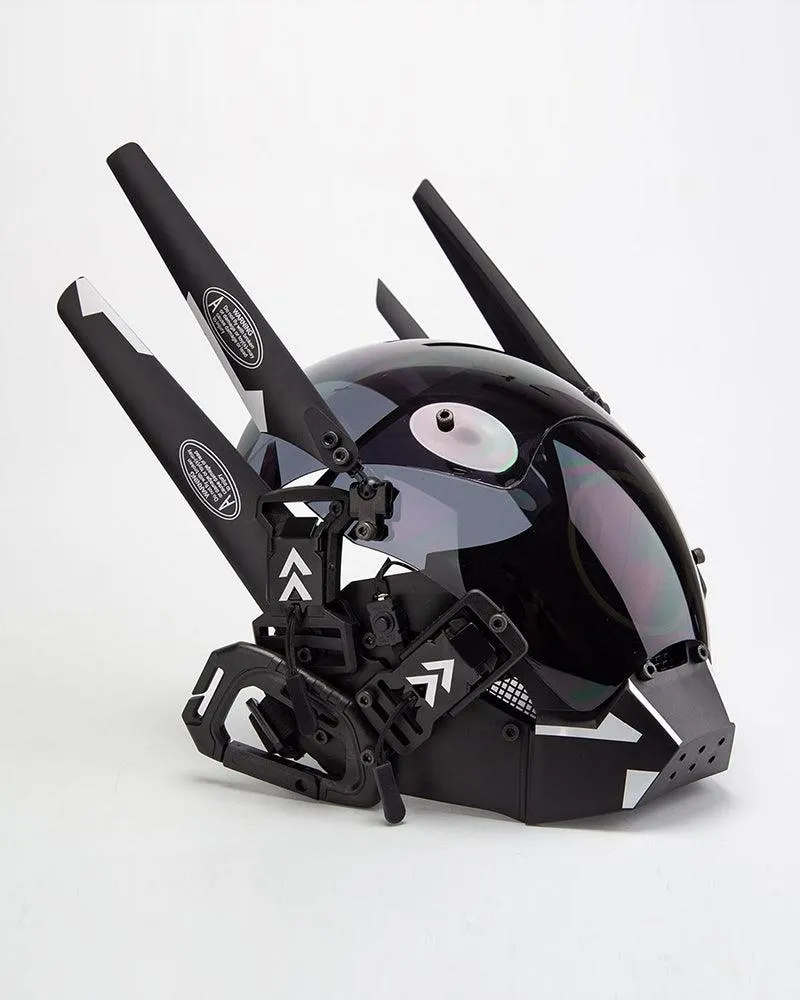 Metaverse Shock Futuristic LED Cyberpunk Helmet Mask