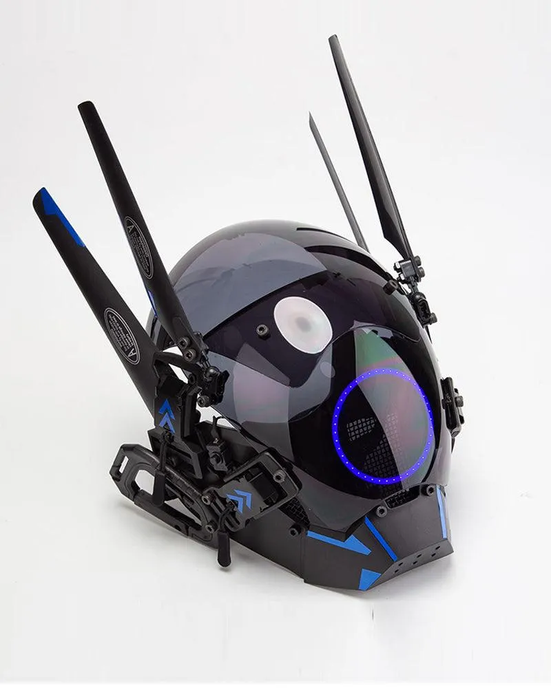 Metaverse Shock Futuristic LED Cyberpunk Helmet Mask