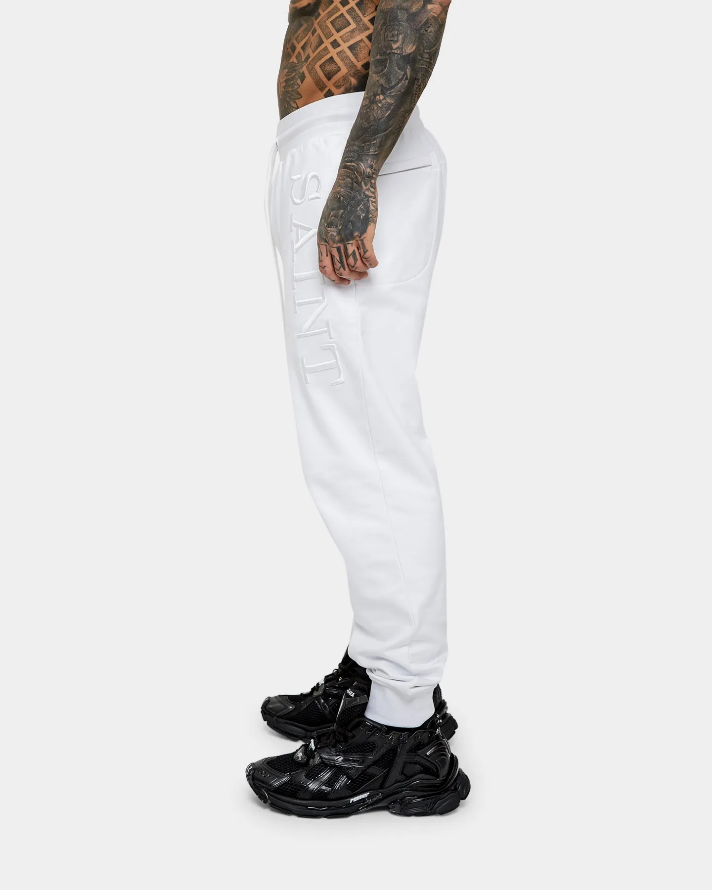 Saint Morta Annex Sweat Pants White