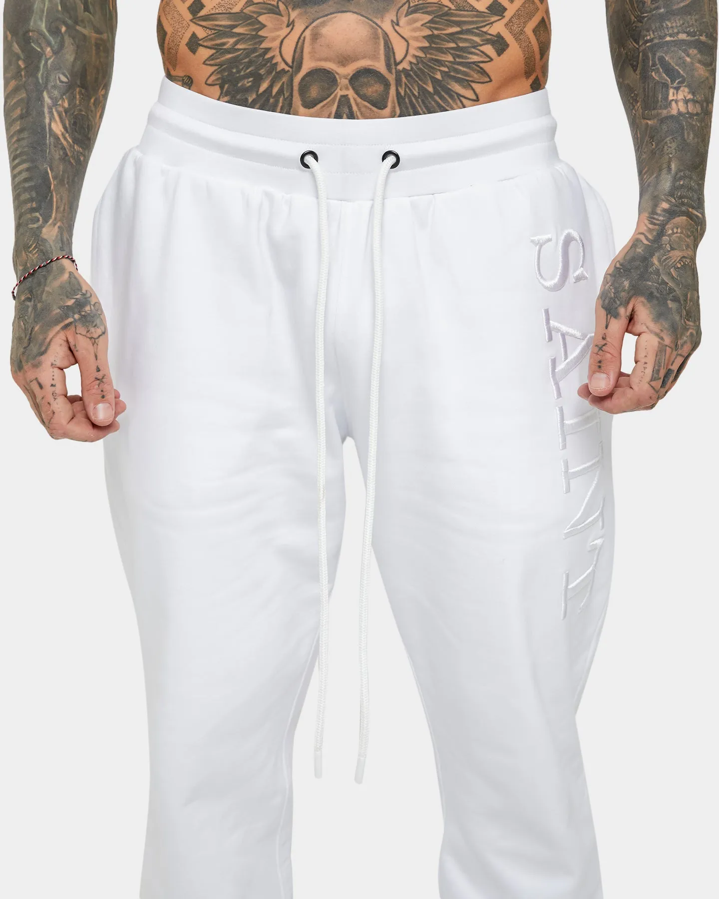 Saint Morta Annex Sweat Pants White