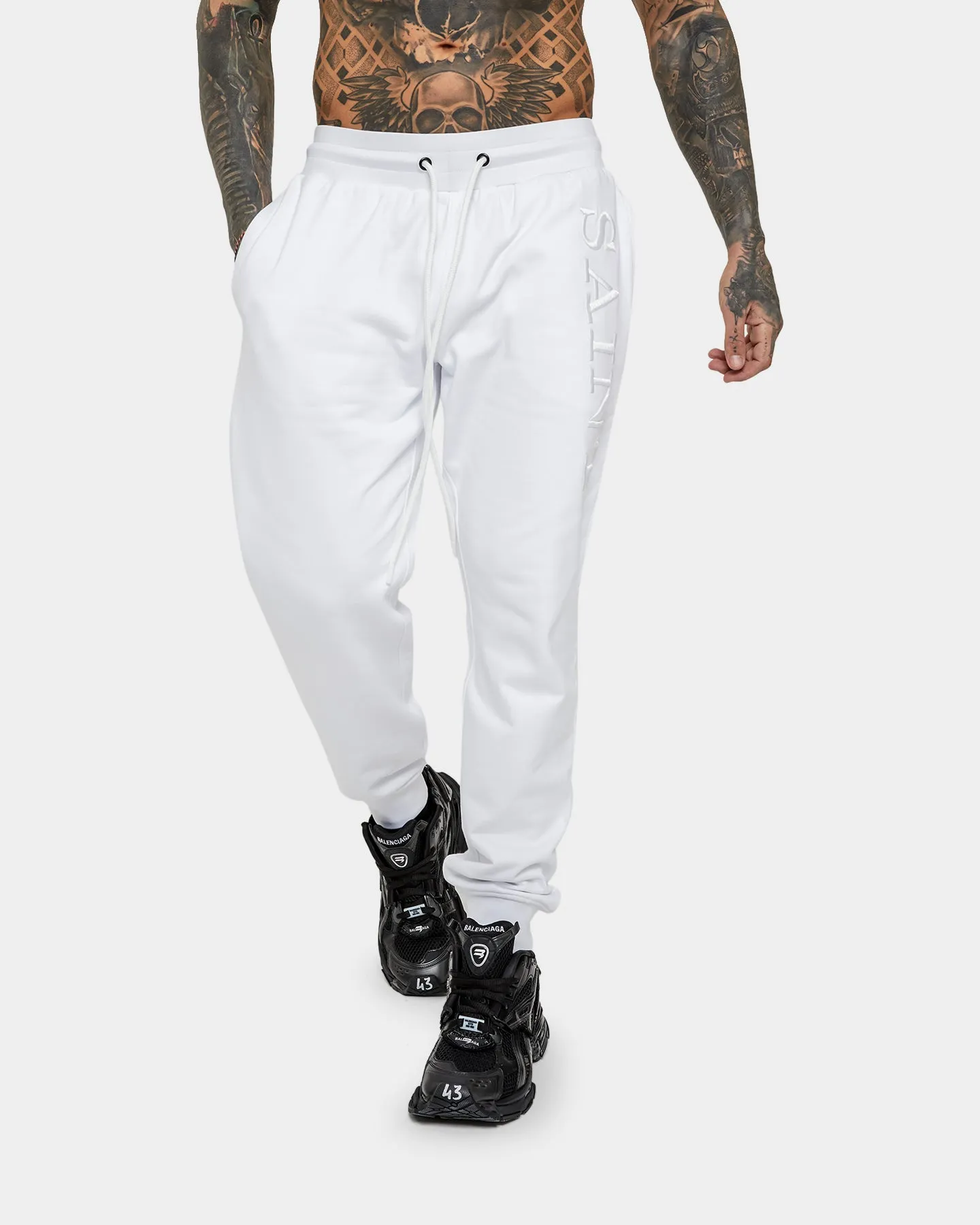 Saint Morta Annex Sweat Pants White