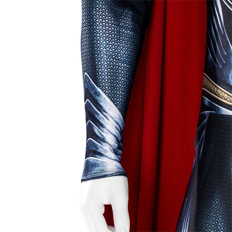 Superman Cosplay Costume Man Of Steel Superman Cosplay Superhero Jumpsuit