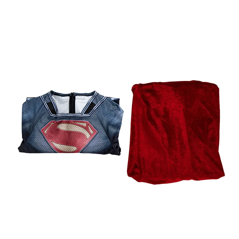 Superman Cosplay Costume Man Of Steel Superman Cosplay Superhero Jumpsuit