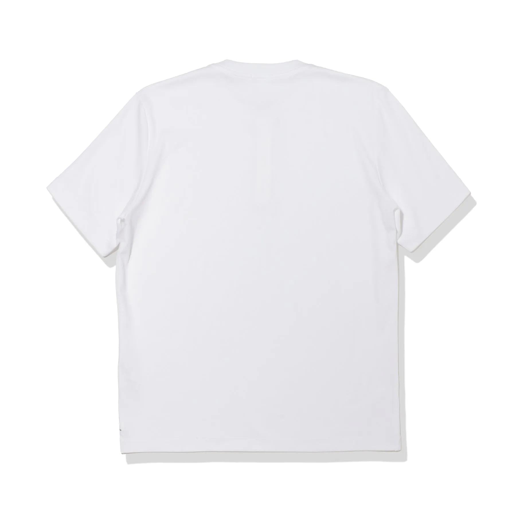 Tailored Henley Neck T-shirt Color: White