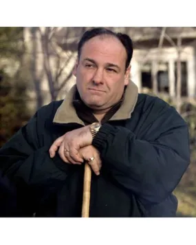 Tony Soprano James Gandolfini Classic Puffer Jacket