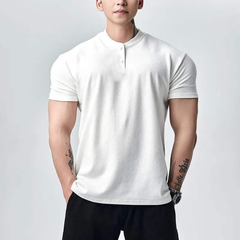 💥Tough Guy Exclusive - 50% OFF💪Premium Men's Short Sleeve Knit Shirt👚