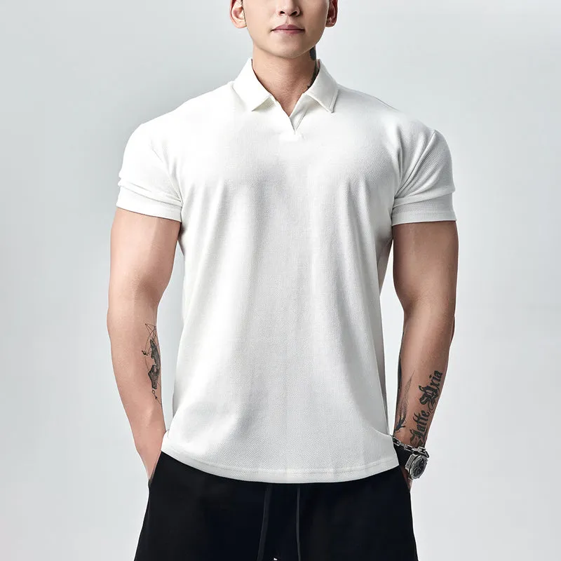 💥Tough Guy Exclusive - 50% OFF💪Premium Men's Short Sleeve Knit Shirt👚