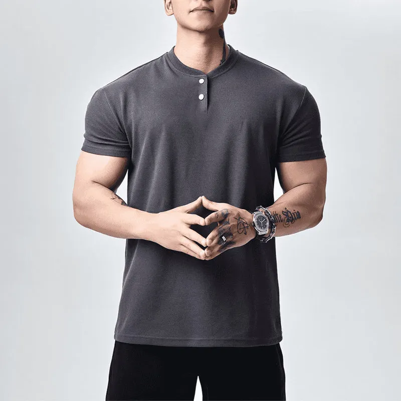 💥Tough Guy Exclusive - 50% OFF💪Premium Men's Short Sleeve Knit Shirt👚