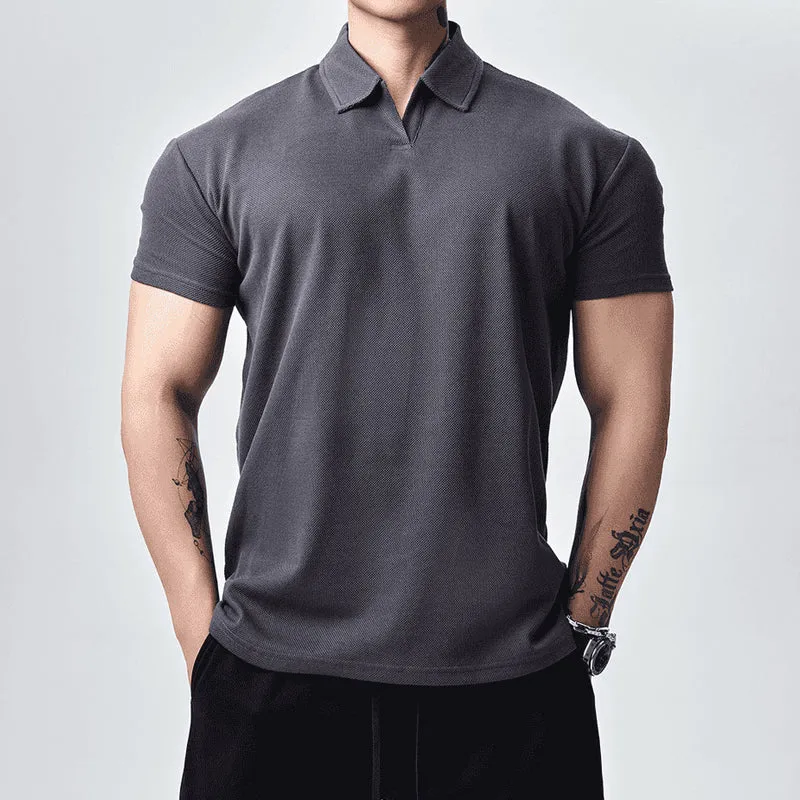 💥Tough Guy Exclusive - 50% OFF💪Premium Men's Short Sleeve Knit Shirt👚