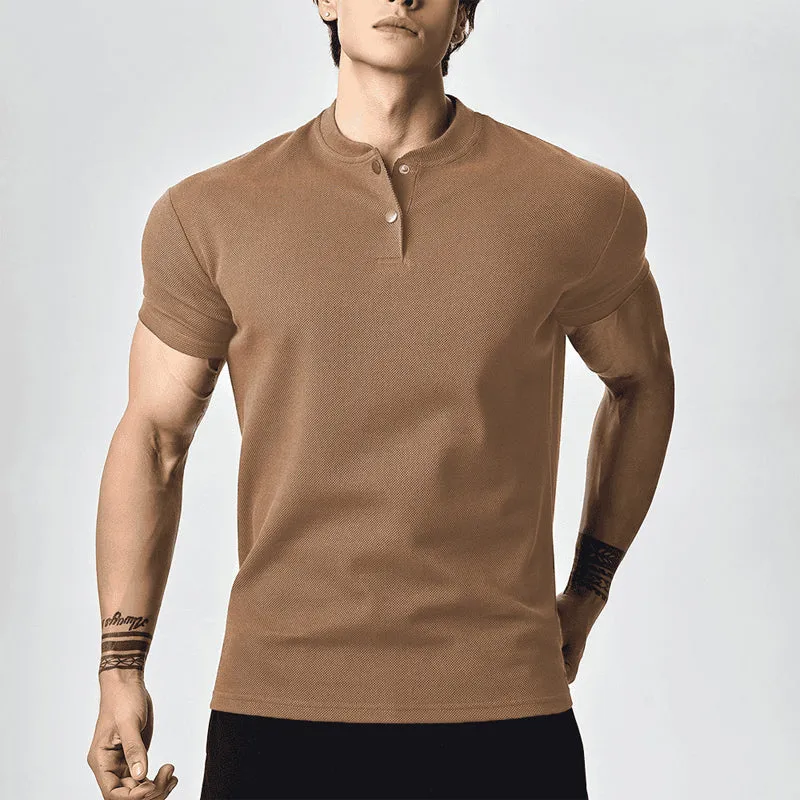 💥Tough Guy Exclusive - 50% OFF💪Premium Men's Short Sleeve Knit Shirt👚