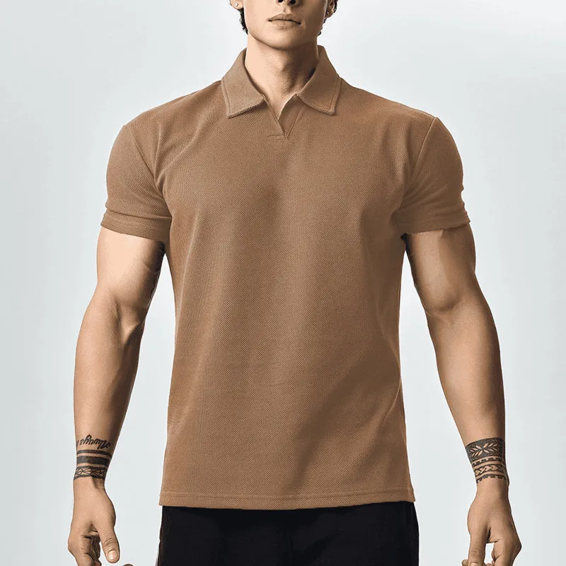 💥Tough Guy Exclusive - 50% OFF💪Premium Men's Short Sleeve Knit Shirt👚