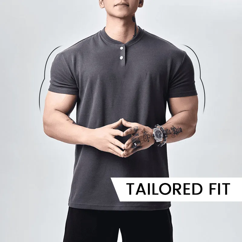 💥Tough Guy Exclusive - 50% OFF💪Premium Men's Short Sleeve Knit Shirt👚