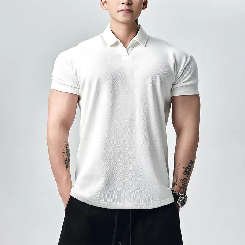 💥Tough Guy Exclusive - 50% OFF💪Premium Men's Short Sleeve Knit Shirt👚